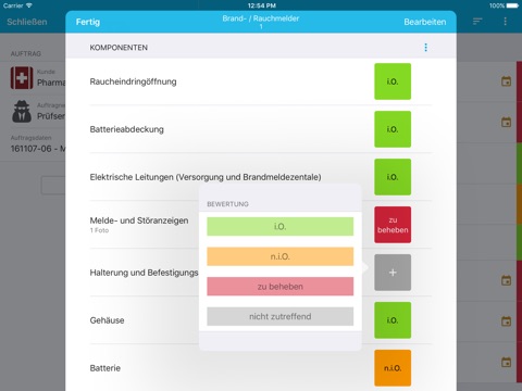 Brandmelder / Rauchmelder - Brandschutzprüfung screenshot 3