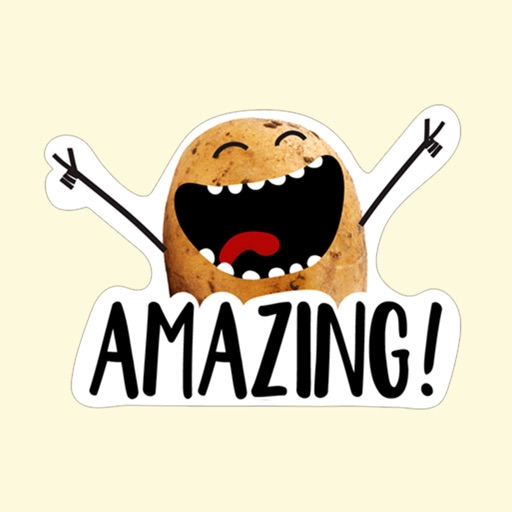 Potato Sticker Pack iOS App