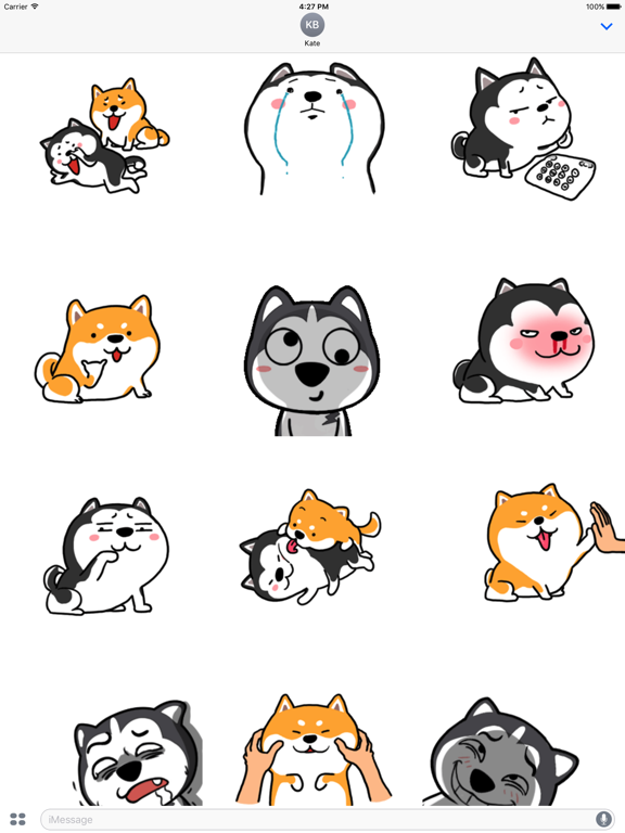 Screenshot #4 pour Shiba Inu Animated Stickers