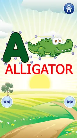 Game screenshot ABC Animals Draw Connect Dot apk