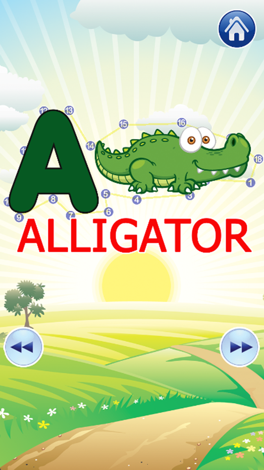 #2. ABC Animals Draw Connect Dot (iOS) 来自: Nit Srimarueang