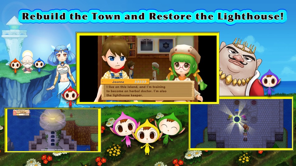 #1. Harvest Moon: Light of Hope (iOS) 由: Natsume Inc.