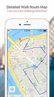 barcelona map and walks iphone screenshot 4