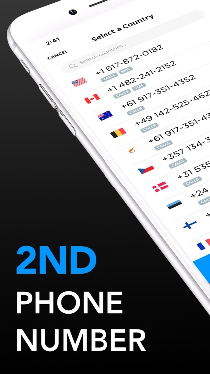 Second Phone Number : Call App