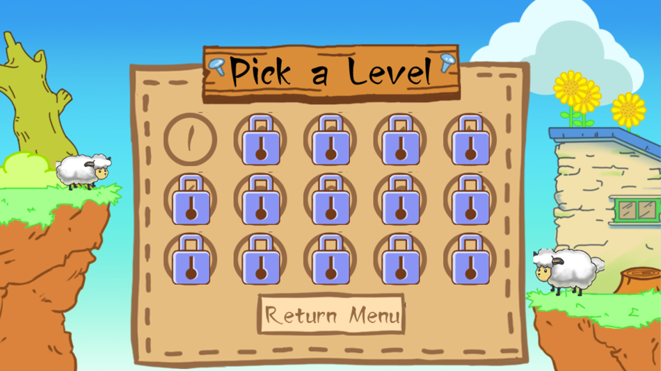 #3. help lambs way home (iOS) By: hong chen