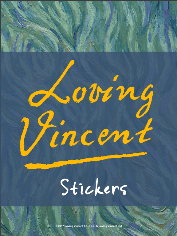 Screenshot #4 pour Loving Vincent Stickers