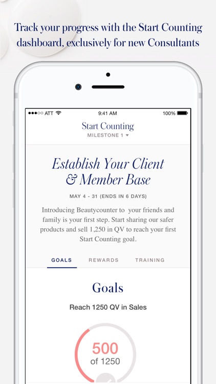 My Counter App - Beautycounter