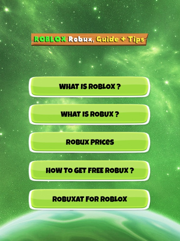 Robux For Roblox By Achraf Oufkir - how to get robux on iphone 6s