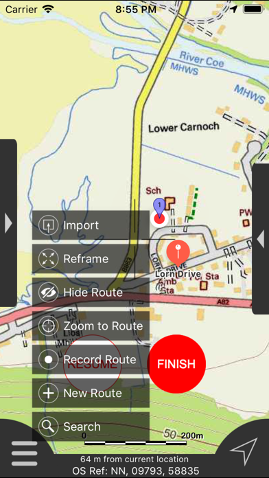 Ben Nevis & Glen Coe Maps Screenshot