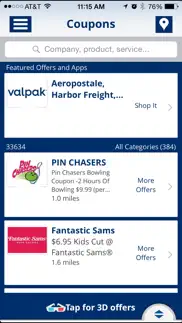 valpak local coupons iphone screenshot 3