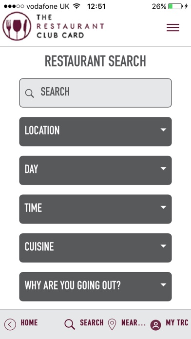 The Restaurant Club Card screenshot 2