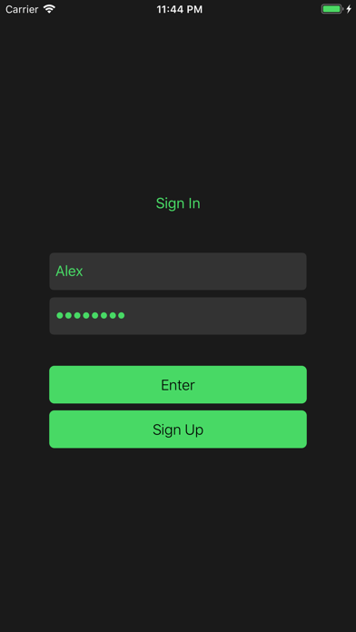 App screenshot
