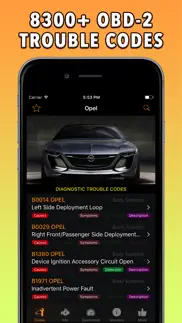 opel app iphone screenshot 1