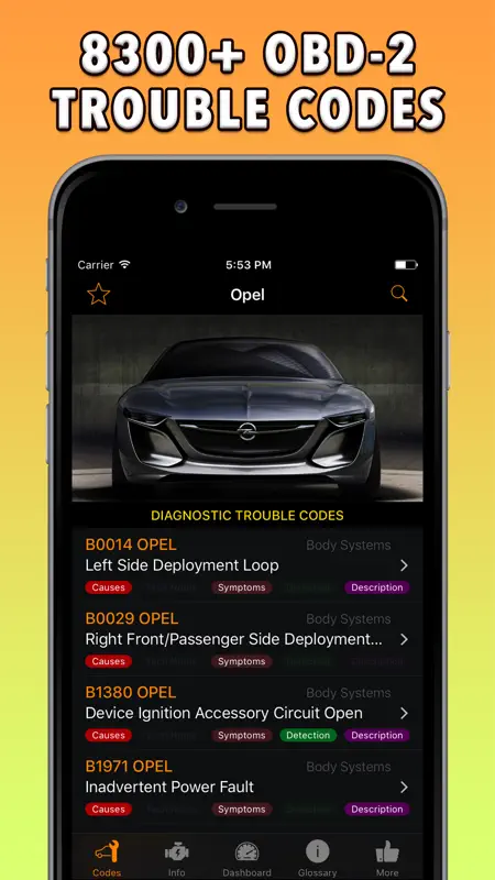 Opel App screenshot 1 of 5