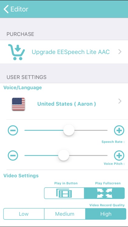 EESpeech Lite - AAC screenshot-4