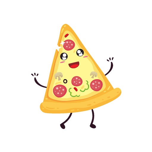 Pizza Slice Emoji Sticker Pack