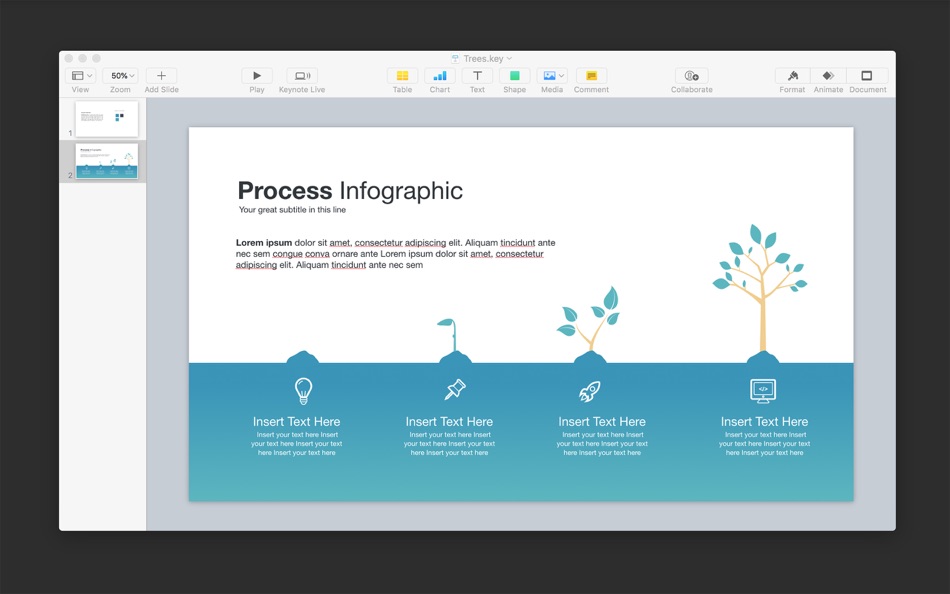#2. Infographics Templates by DH (macOS) 由: Mobile Craft MB