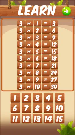 Game screenshot New Multiplication Table hack