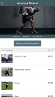 7 minute kettlebell workout iphone screenshot 4