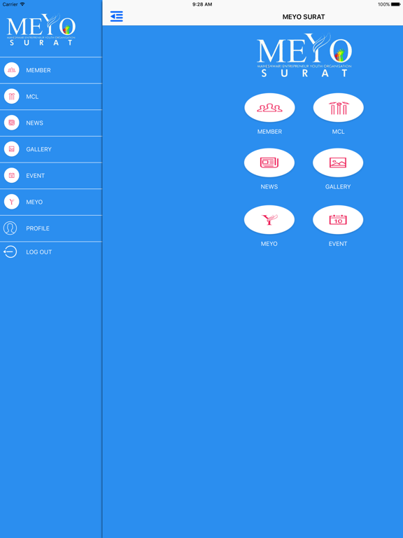 MEYO iPad screenshot 5 - Social Networking app