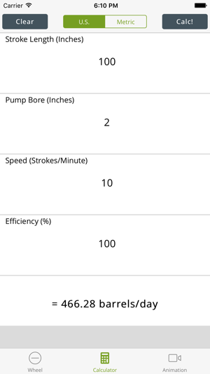 HEAL Systems - Rod Pump Displacement Calculator(圖2)-速報App