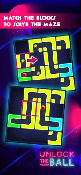 Game screenshot Classic Neon Slide Puzzle Game apk
