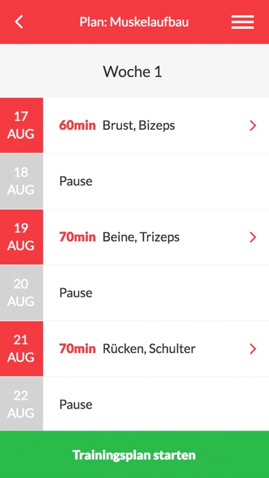 Screenshot #2 pour Your Fitness Coach Training