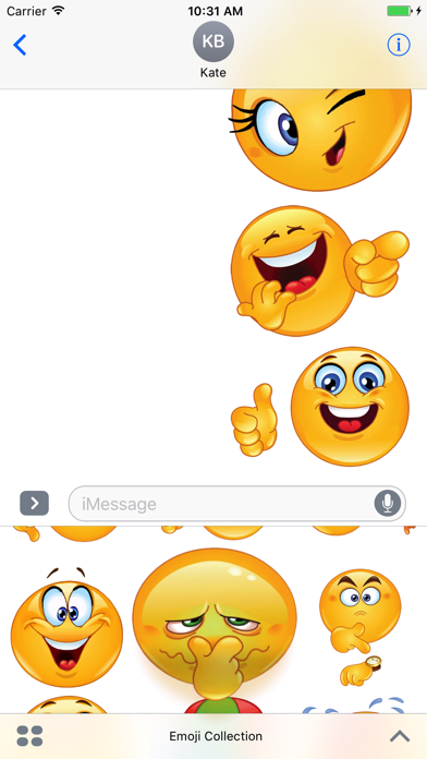 Emoji Collection Stickers screenshot 4