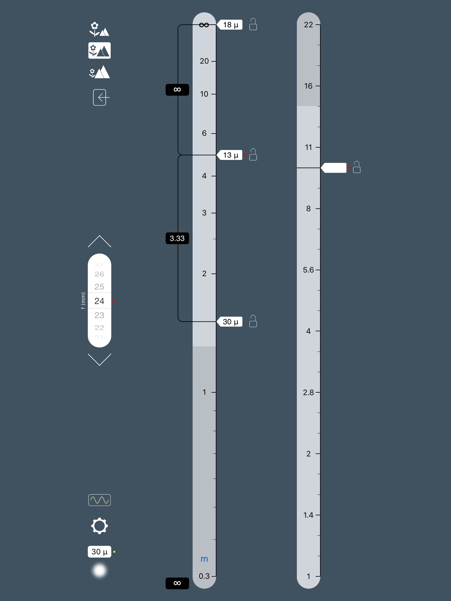 TrueDoF-Pro DoF Calculator screenshot 3