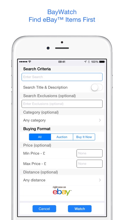 BayWatch - Alerts for eBay screenshot-3