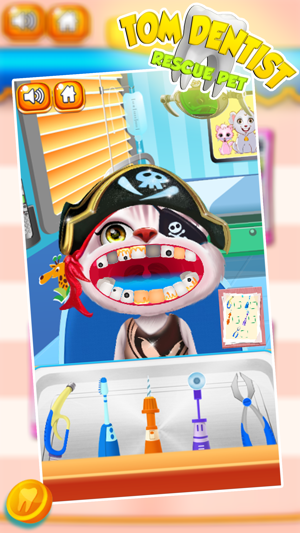Tom Dentist Rescue Pet(圖1)-速報App