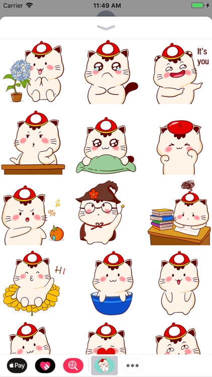 Sunmi Cat Animated Stickers