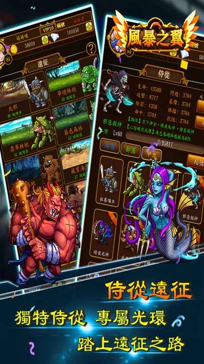 風暴之翼單機RPG-經典放置類角色扮演冒險遊戲 screenshot-3