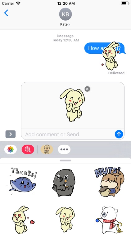 Aminal Cute Sticker screenshot-4