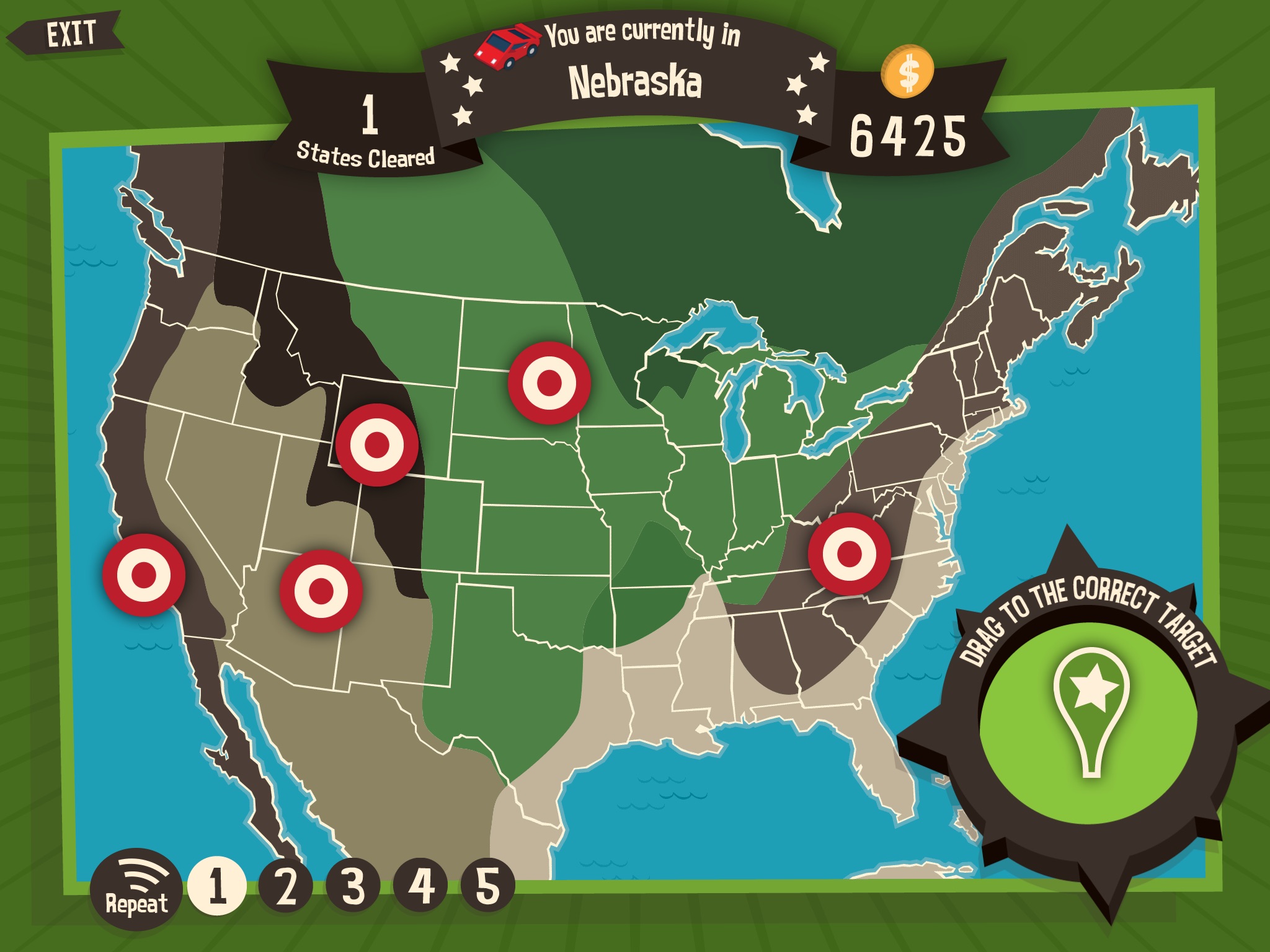 Geography Drive USA screenshot 4