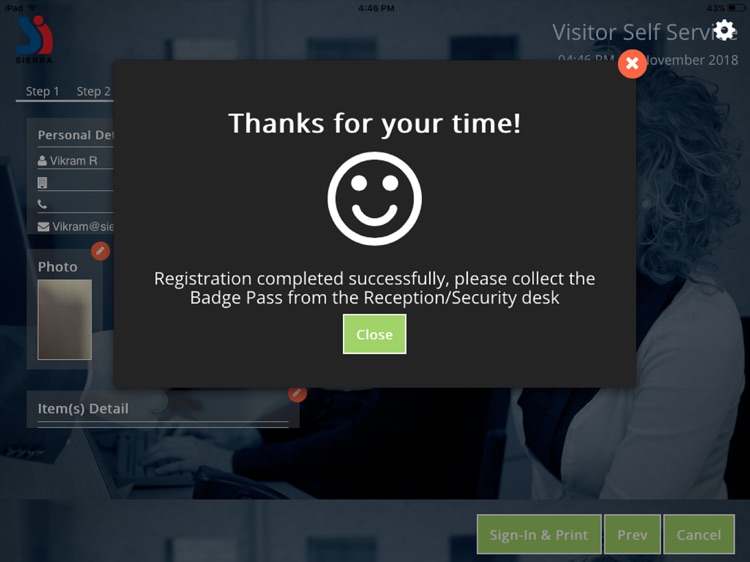 eFACiLiTY® VMS screenshot-5