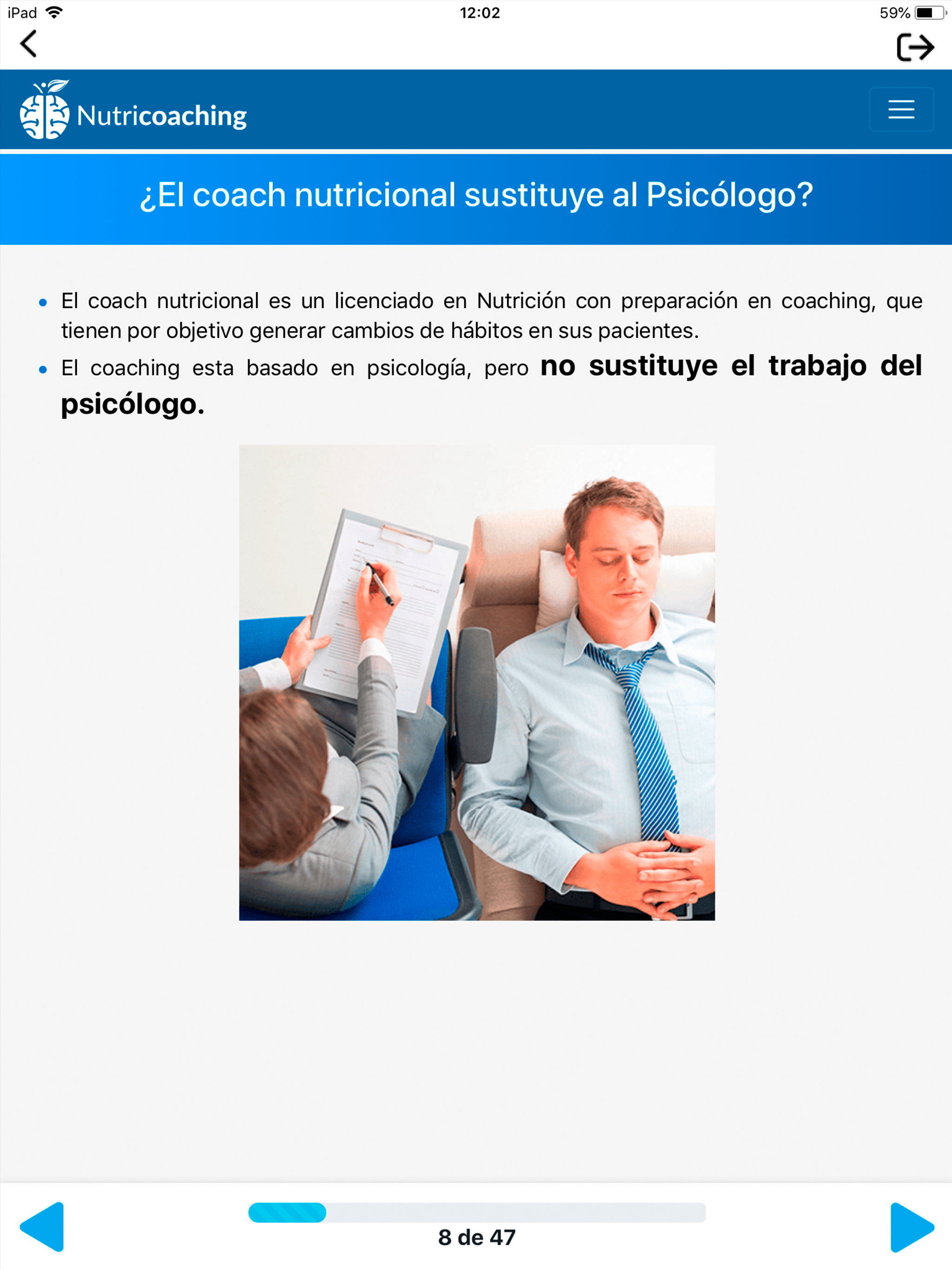 Nutricoaching screenshot 15