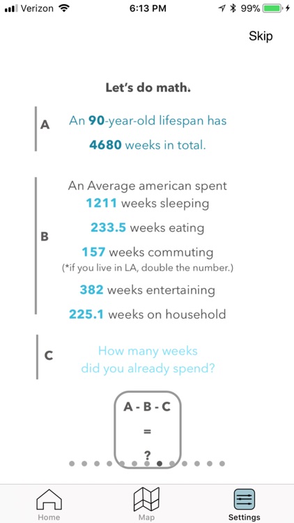 Chrono - Your Life In Weeks
