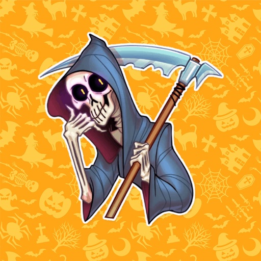 Halloween Skull Stickers Pack! icon
