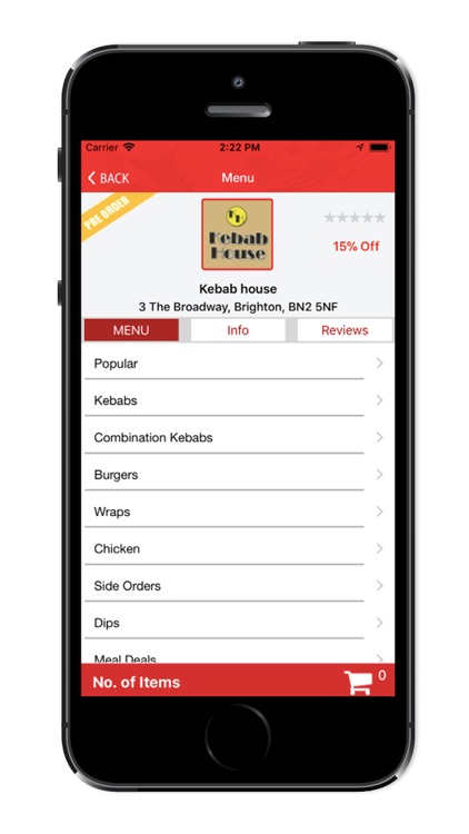 Sushi online food order