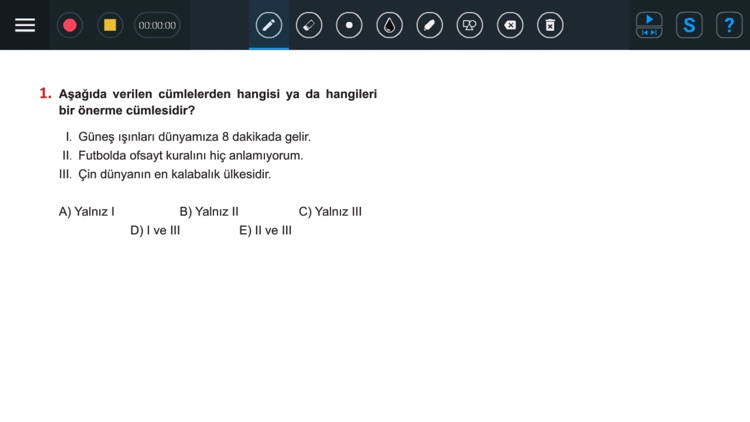 Sınav Öğretmen Çözüm Uygulama