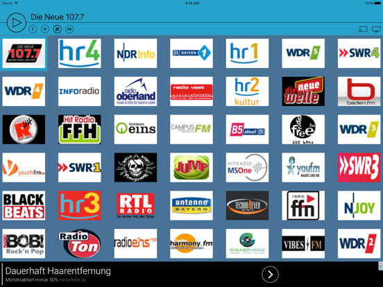 Screenshot #5 pour Deutsche Radios