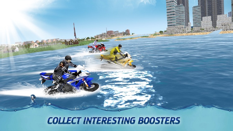 Surfing Bike Water Wave Racing
