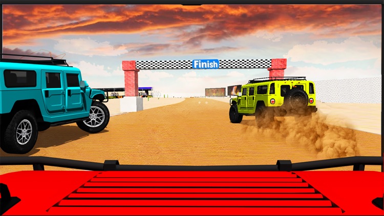 Desert Car Offroad Rally Race