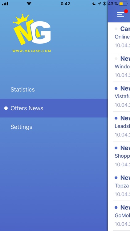 Mgcash.com Stats Monitor