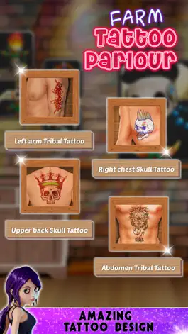 Game screenshot Farm Tattoo Parlour Shop apk