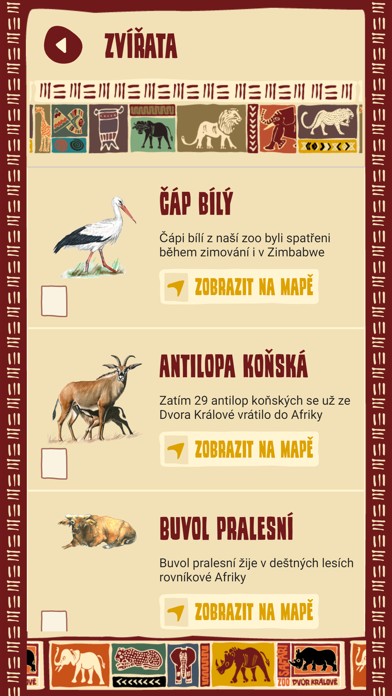 Screenshot 2 of Safari Park Dvůr Králové App