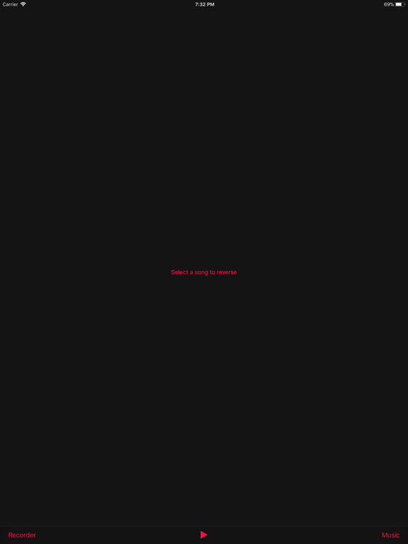 Screenshot #4 pour Reverse Music Player