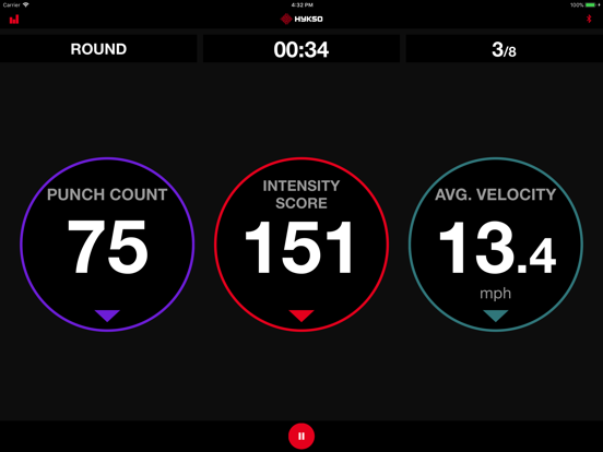Screenshot #4 pour Hykso: Wearable Punch Trackers