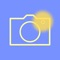 Flash light only glows at the moment of shooting, but this camera application can always take pictures with the light on